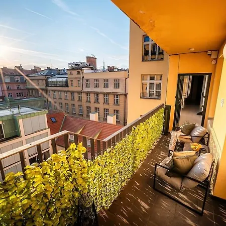 4br & 2,5bath Heritage Panorama With Terrace Appartement Praag